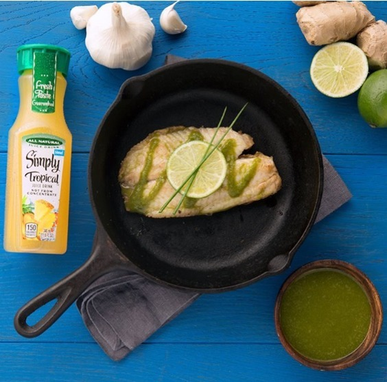 Simply Tropical Tilapia Marinade