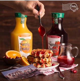 Simply Orange® & Cranberry Syrup