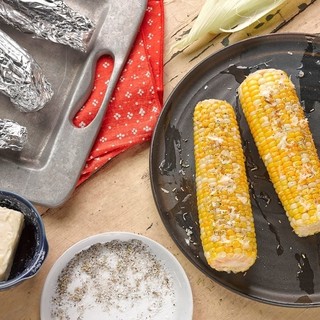 Grilled Cheesy Corn on the Cob