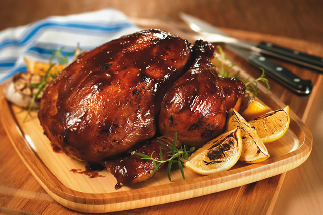 Whole Barbecued Chicken