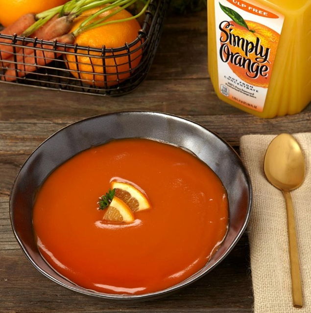 Simply Orange Carrot Ginger Soup