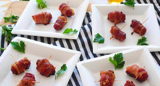 Bacon Wrapped Smokies