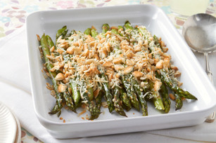 Easy Creamy Baked Asparagus