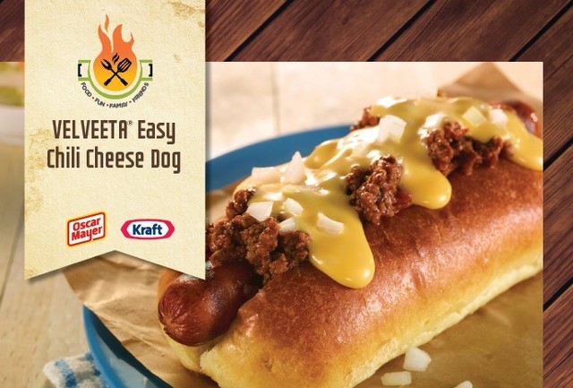 VELVEETA® Easy Chili Cheese Dog