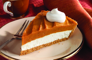 Creamy Two-Layer Pumpkin Pie