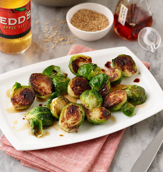 Sesame Roasted Brussel Sprouts