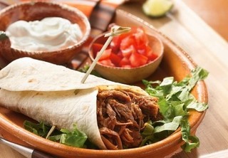 Slow-Cooker Southwestern Pork Burritos