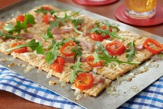 TRISCUIT Prosciutto & Arugula Pizza
