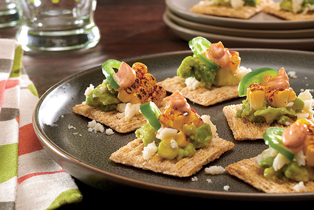 Grilled Mexican Corn & Avocado Toppers