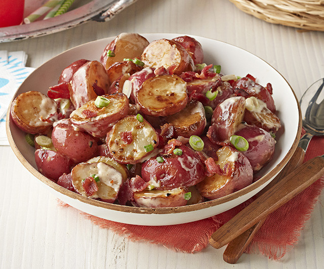 Spicy Grilled Potato Salad