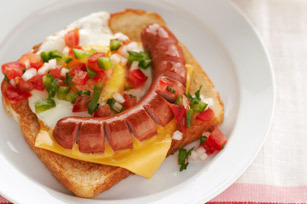 Sunny-Side-Up Hot Dog