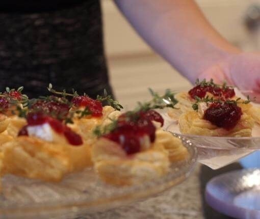 Cranberry Brie Bites