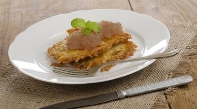 Hanukkah Latkes and Coca-Cola Applesauce