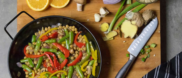 Simply Orange® Chickpea Stir-Fry