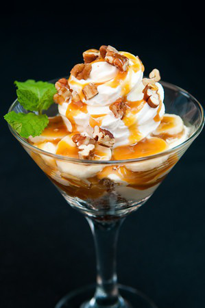 Bananas Foster Layered Dessert