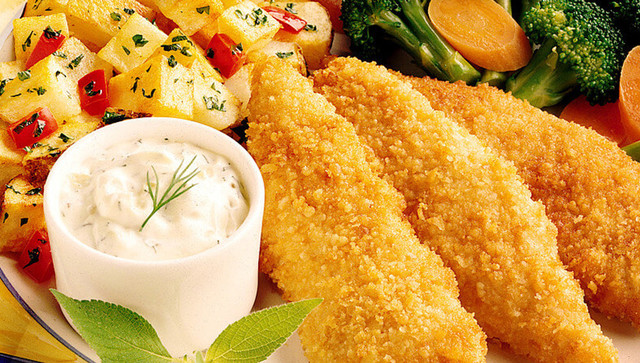 Crispy Chicken Dippers