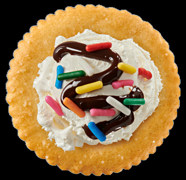 Whipped Topping & Sprinkles RITZ Toppers