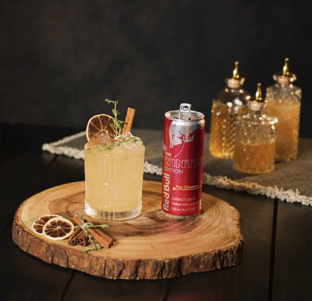 SPICED PEAR FIZZ