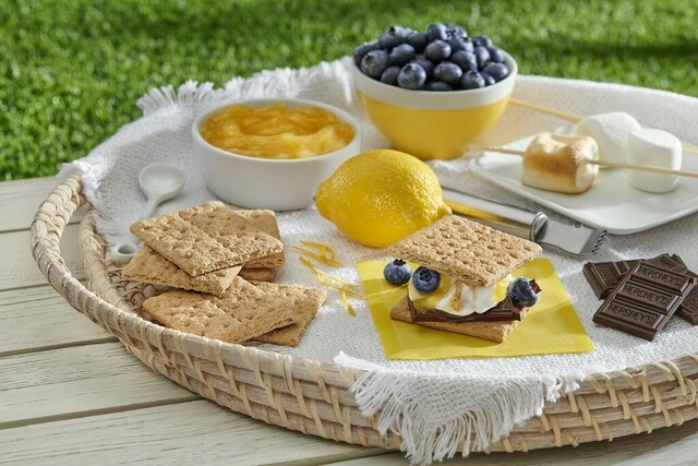 Lemon Berry S'mores