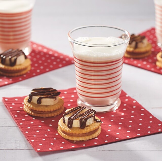 RITZ PB, Chocolate and Banana Treats