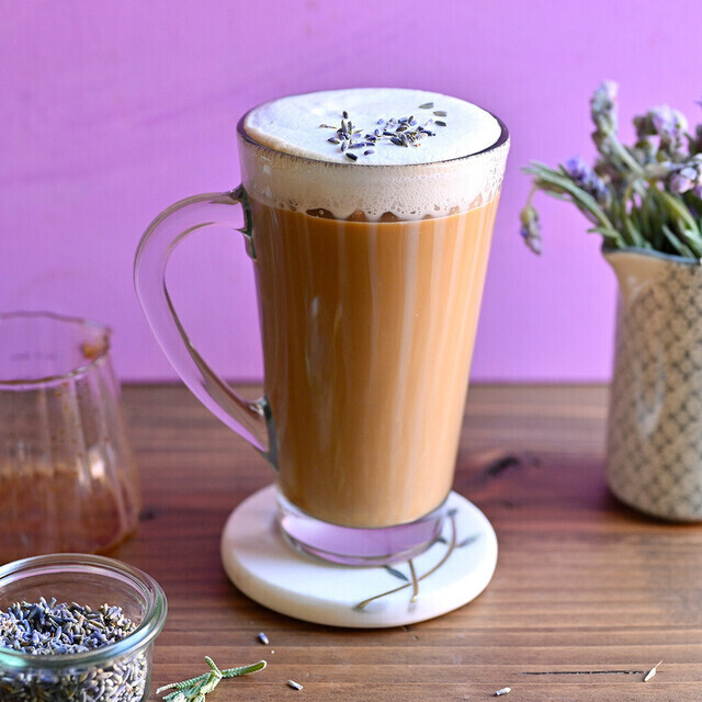 International Delight Honey Lavender Hot Latte