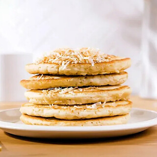 Toasted Coconut Pancakes