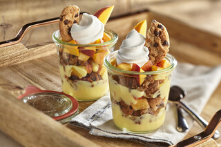 Southern "Peach Cobbler" Parfaits