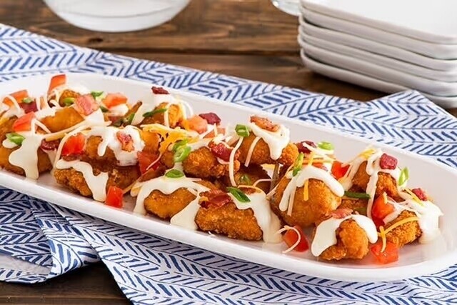 Easy Loaded Popcorn Chicken