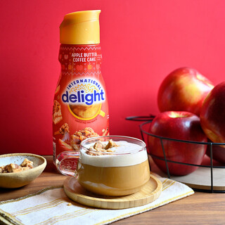 Apple Butter Coffee Cake Latte