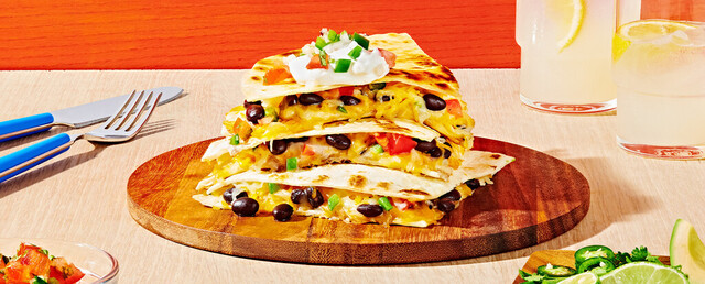 Black Bean Quesadillas