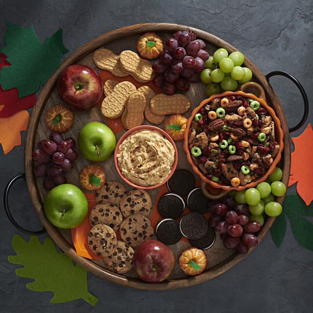 Everything Pumpkin Fall Snack Board 