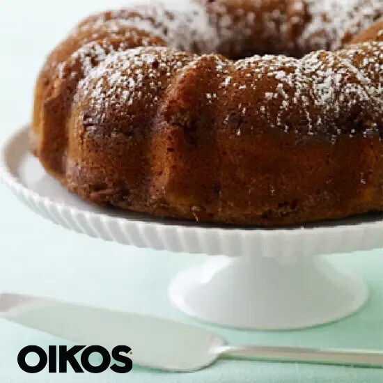 OIKOS® Greek Yogurt Pumpkin Nut Cake