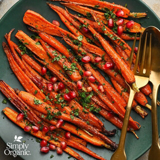 Spiced Honey Roasted Carrots