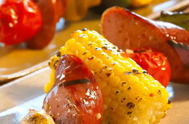 Zesty Italian Smoked Sausage Kabobs