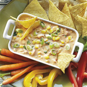 Creamy Corn Queso Dip