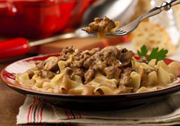 Beef Stroganoff