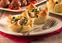 Chicken and Spinach Cups