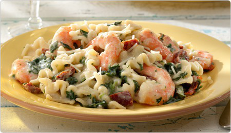 Pasta with Shrimp and Sundried Tomatoes