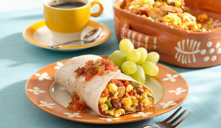 Santa Fe Breakfast Burrito