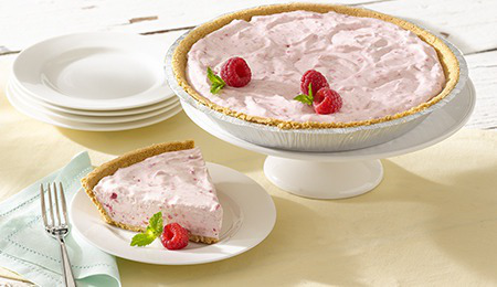 Raspberry Cheesecake Pie