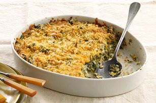 Crispy-Topped Creamy Spinach