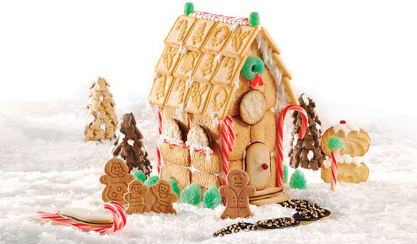 Ginger Family Cookie House