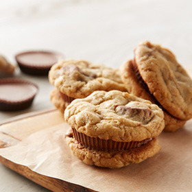 REESE'S Peanut Butter Cup Sandwich Cookies