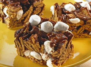 S'mores Cereal Squares