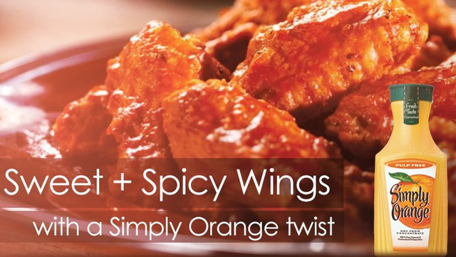 Simply Sweet + Spicy Wings
