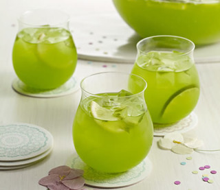Sparkling Pineapple-Lime Punch