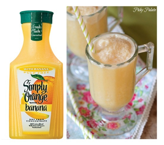 Simply Honey & Orange Creamsicle Slushy