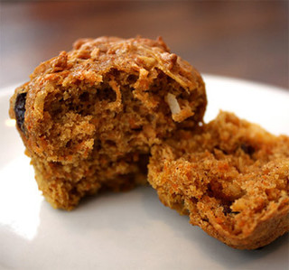 Protein Packed Carrot Cake Muffins