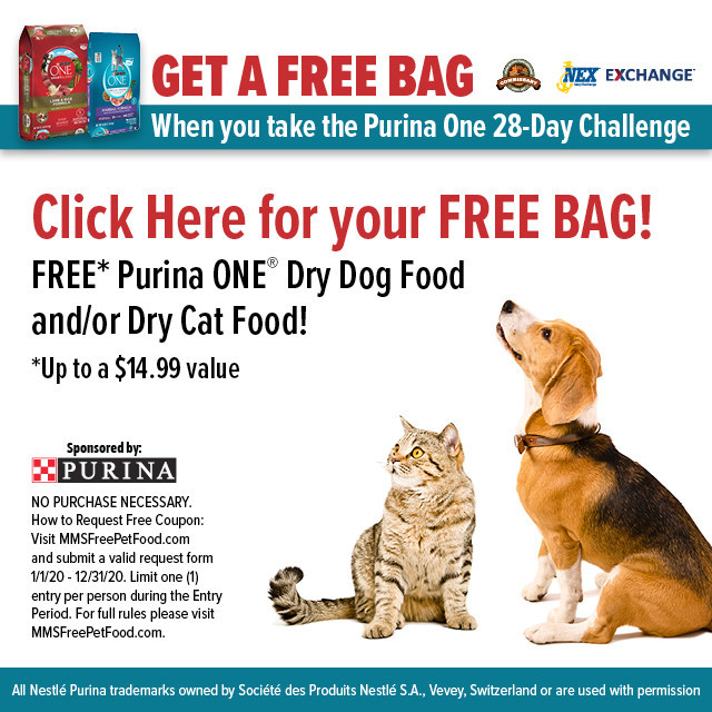 purina one dog food 28 day challenge