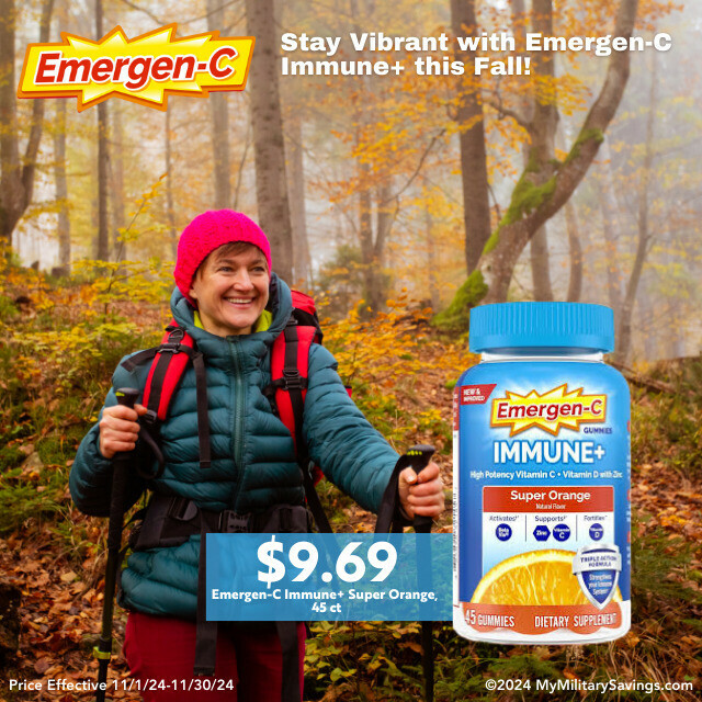 SAVE on EMERGEN-C